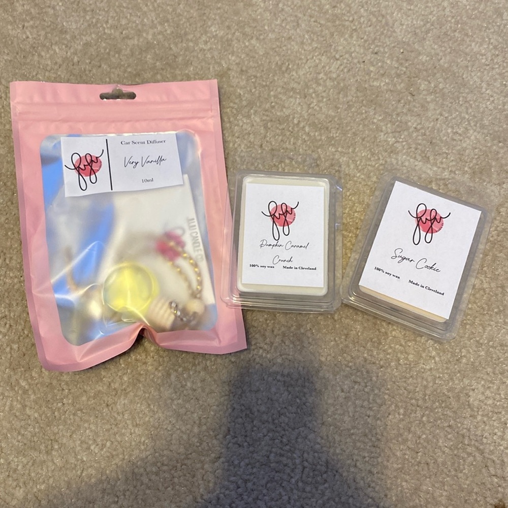 wax melts and car air freshener